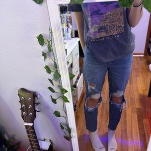 Curvy mom Hollister jeans